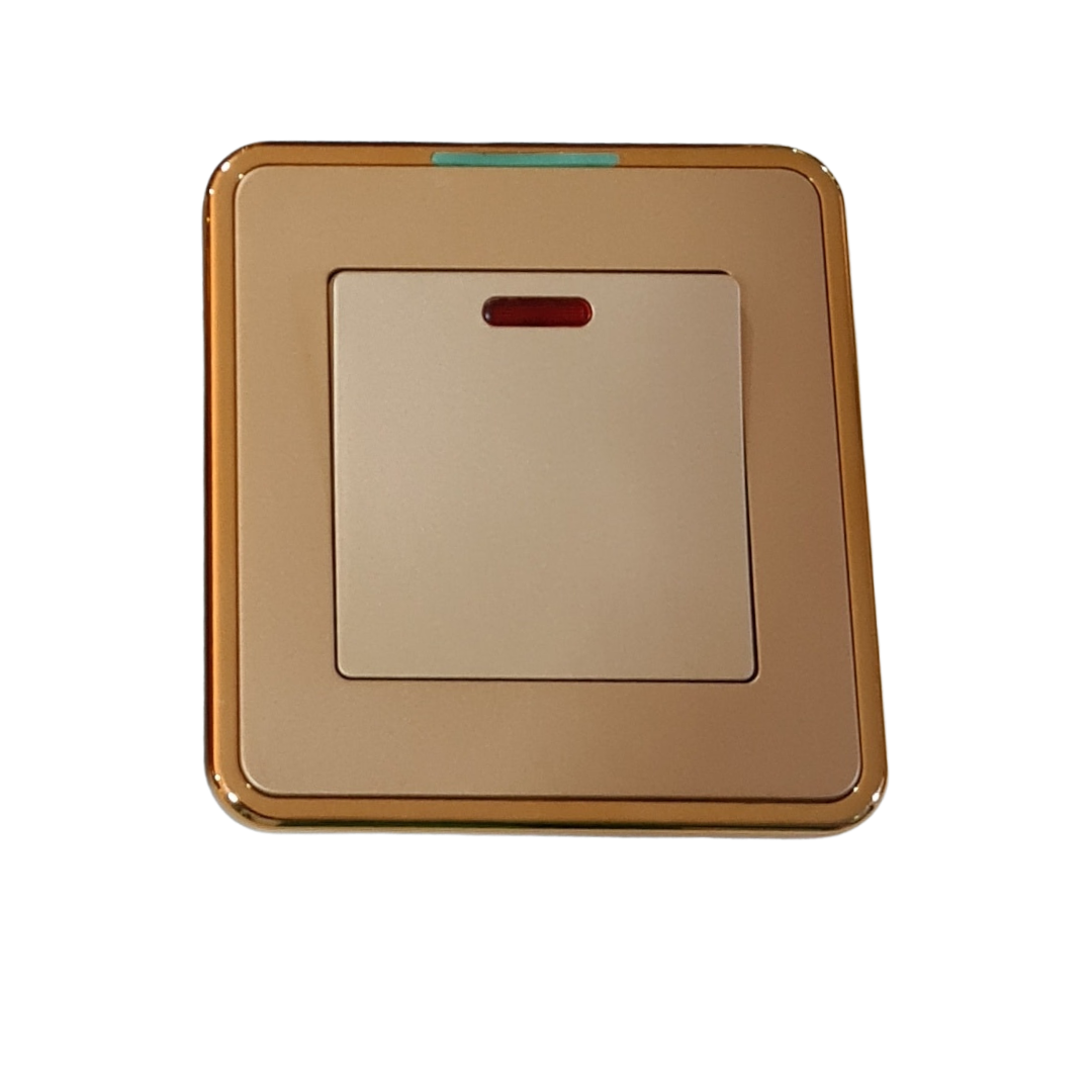 Luxury 45A DP shower switch - Tungsten Electricals