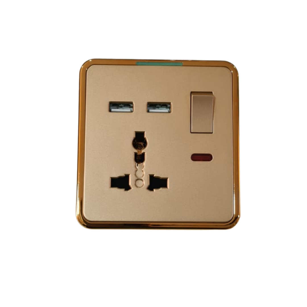 Luxury Gold socket - Tungsten Electricals