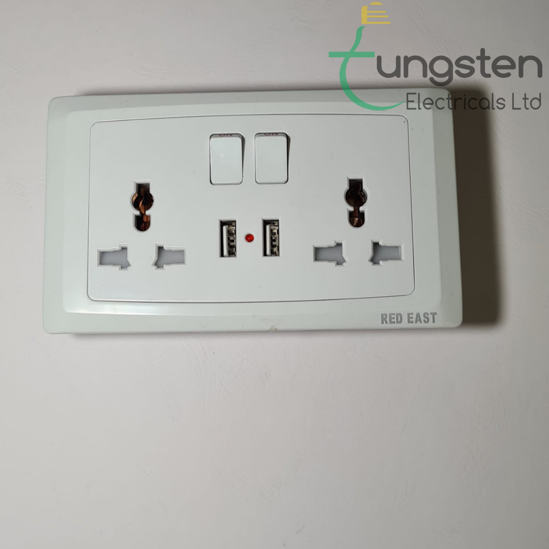 Tusb Socket USB sockets | Single and Twin socket - Tungsten Electricals