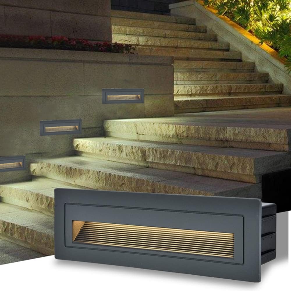 Sep. Light 6W LED Step Light for Indoor and Outdoor Stairway Light Modern Wall ...