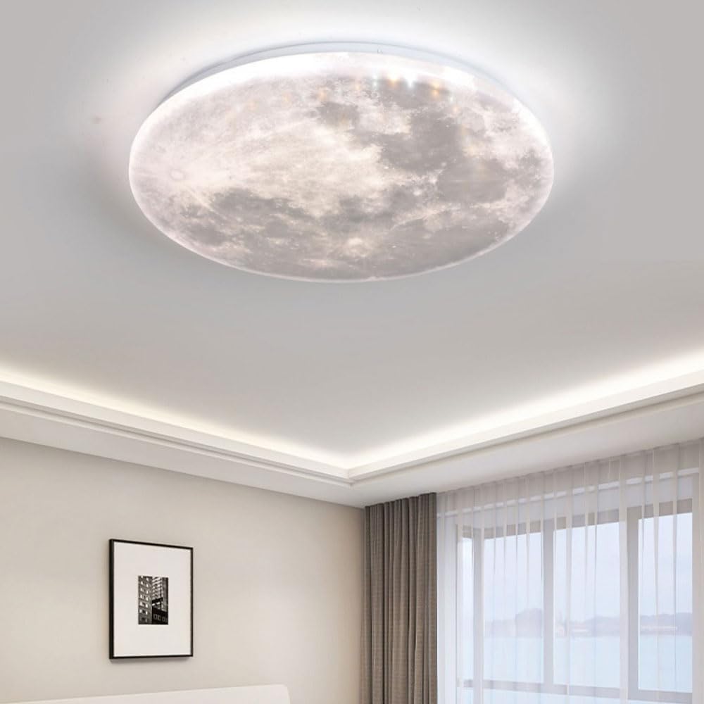 Moon effect LED ceiling lamp - Tungsten Electricals